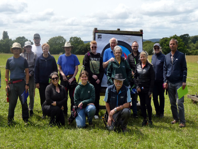 Group Photo at June Fun Shoot